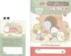 [Set of 5] Sumikkogurashi Medicine Notebook (Handmade Plush Toy, Cat and Lizard House, Bread Workshop, and Seagull)