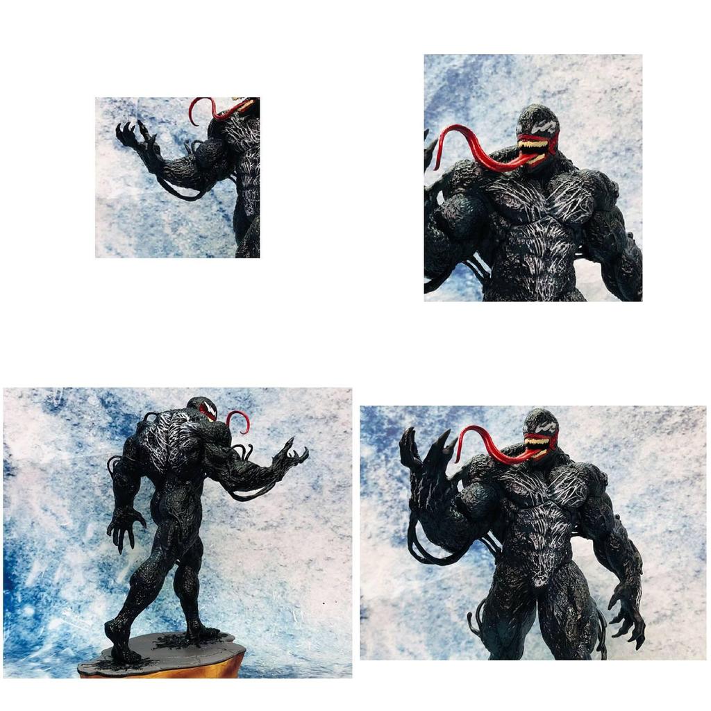 Exquisite 30cm Venom Gk Sculpture Durable Pvc Material Perfect For Display Or Collecting