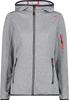 Jacket CMP Woman Fix Hood Jacket (30H5856) Glacier-cemento 30UN