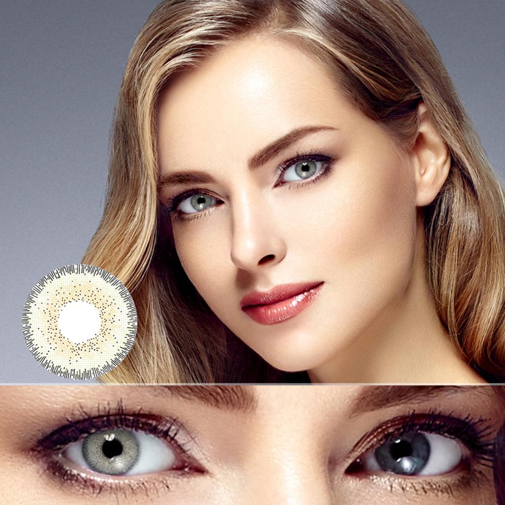 Жизнь прекрасна Цветные контактные линзы Косметический клуб Макияж Косплей Вечеринка Ночь Глаз Линзы Круглые линзы