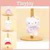 Adorable Plush Cat Keychain Cute Kitty Bag Charm Soft Wedding Toss Doll
