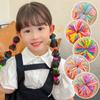 50pcs/set Girls High Elastic Rubber Bands Candy Color Children Hair Ropes Women Girls Hair Braiding Hairband Hair Accessories