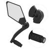 HFM802FRO4 Bike Handlebar Grip Rearview Mirror Adjustable Folding Bike Rearview Mirror