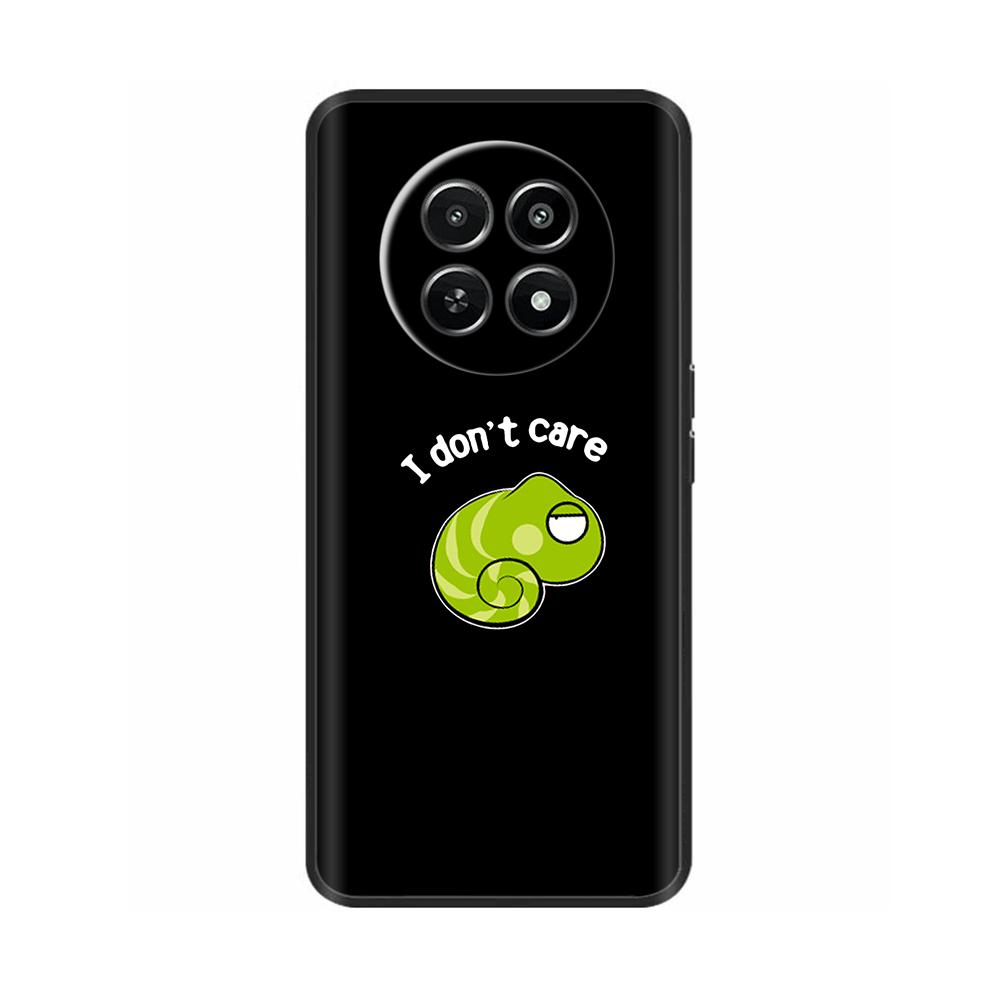Для Realme 12 5G 12X Чехол для телефона Цветочный принт Мягкий черный ТПУ Fundas Для Realme12 12 X Защитный бампер Para Coque Etui Capas