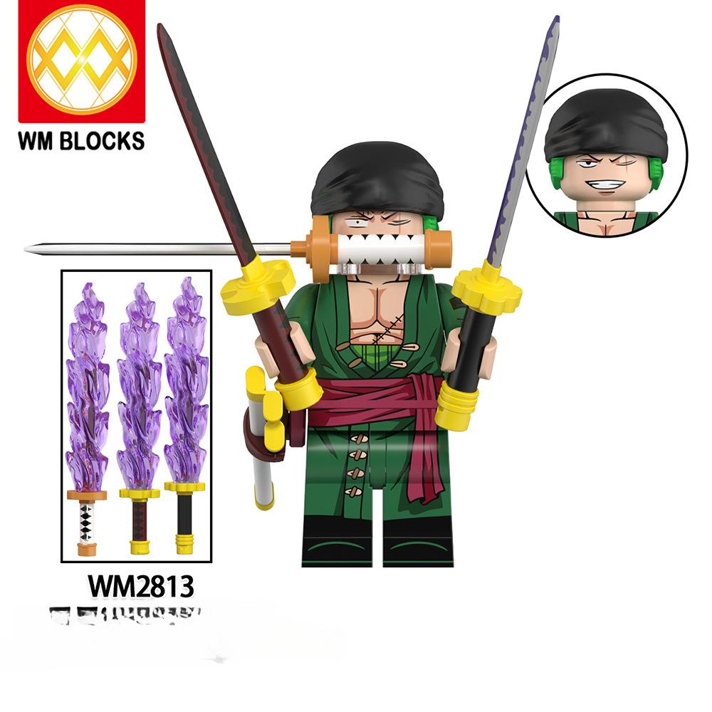WM6195 Movie TV Anime Models Action Building Blocks Figures Toy
