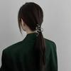 Зажим для волос Wind Bending Green Snake Grab Clip Female Premium Sense Extra Large Hair Volume Spinner Back Head Disc Hair Clip Shark