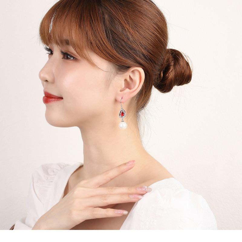 Серьги-капли Lindon из медного сплава с цирконом, серьги-капли для женщин, подарки на свадьбу