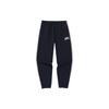 Спортивные брюки Lifestyle Series Letter Striped с манжетами, трикотажные, мужские, базовые, черные 152338303-2