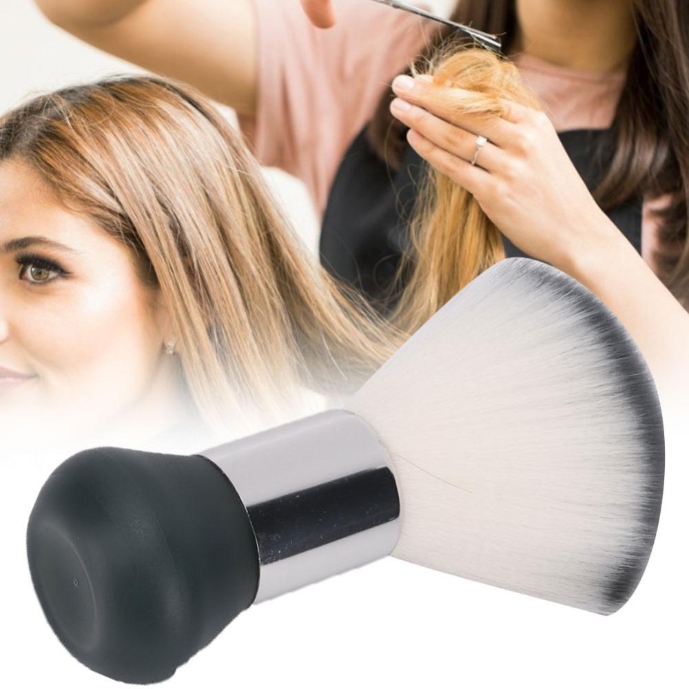 Soft Nylon Hairdressing Broken Hair Sweep Professional Broken Hair Cleaning Brush Barber Shop