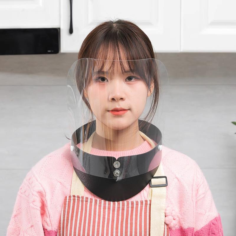 Защитный экран для лица от брызг масла для готовки и защитная накидка для женщин