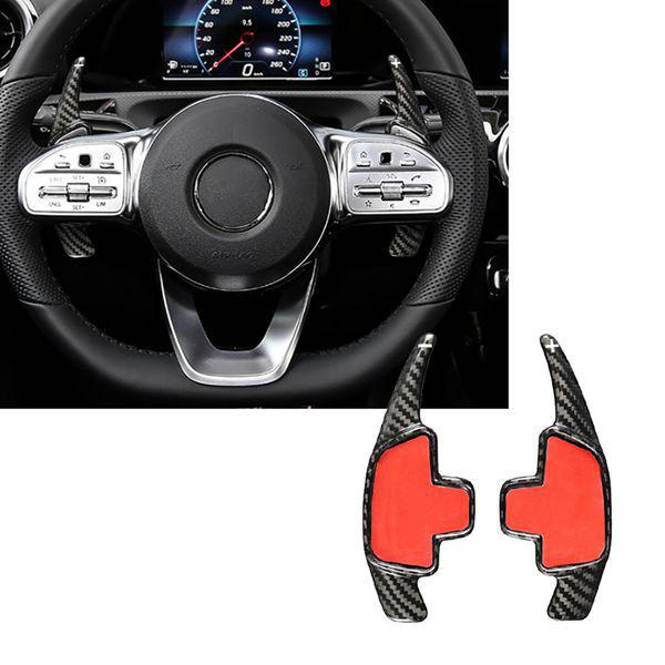 Carbon Fiber Shift Paddles for Mercedes A/B/C/E/S/G Class Steering Wheels
