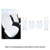 Вентилируемые чехлы на сиденья для Tesla Model Y/3 - Летние аксессуары для модификации автомобильных сидений.