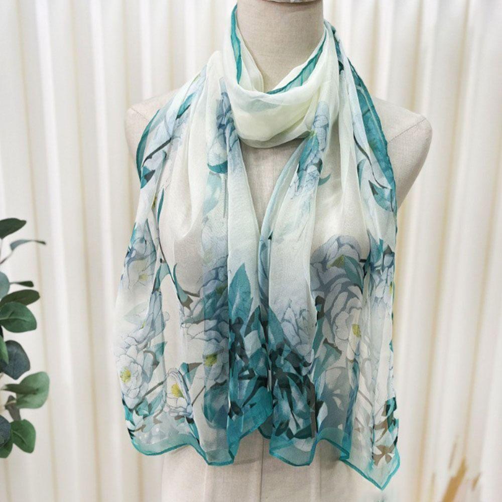 Sun-Resistant Beach Shawl Breathable Bandana Portable Sunscreen Hijab for Women