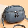 Leather Shoulder Bag Trendy Fashion Messenger Bag Trendy Women'S Bag Foreign Style Women