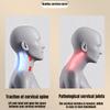 Подушка для тракционного массажа шейного отдела позвоночника, с подогревом, EMS, умная подушка для массажа шейного отдела
