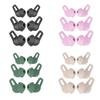 6Pcs Silicone Ear Tips for Freelace Pro Earphone, Replacement Wireless Noise Reduction Earbud Eartips Earplugs