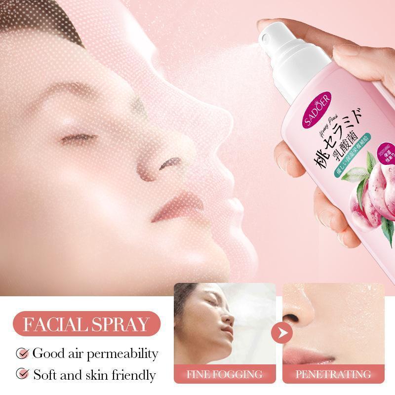 Peach Lactobacillus Nourishing Soothing Mist Hydrating Toner Mist