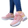 2024Ladies Sneakers Lace Up Wedge Heel Vulcanized Shoes Thick Sole Air Cushion Casual Shoes Large Size  Women's Shoes