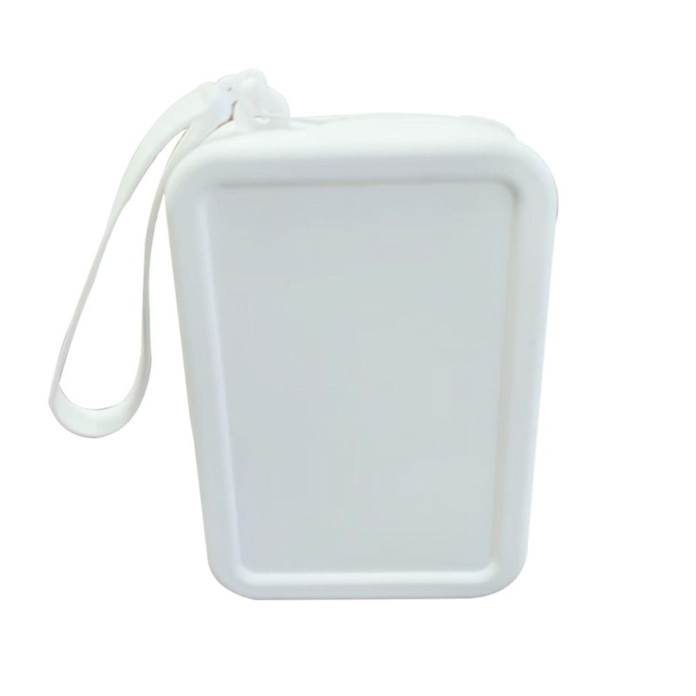 Прямоугольная силиконовая косметичка Morandi Color Сумка для мелких предметов Сумка для хранения гигиенических салфеток