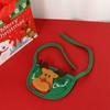 Dog Cat Decoration Bibs Costume Pet Christmas Hat Bandana Santa Hat Pet Clothing Pet Triangle Scarf