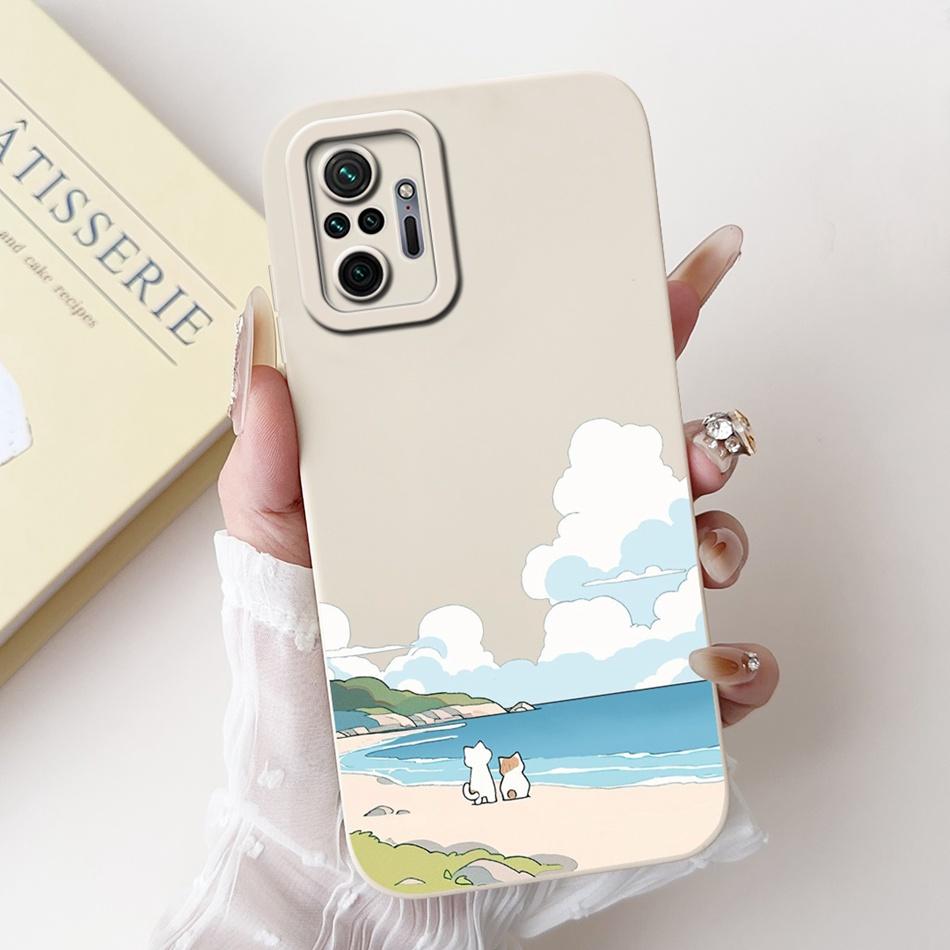 For Xiaomi Redmi Note 10 Pro Cute Panda Rabbit Cartoon Soft Silicone Case For Redmi Note 10 Pro 4G Shockproof Phone Cases
