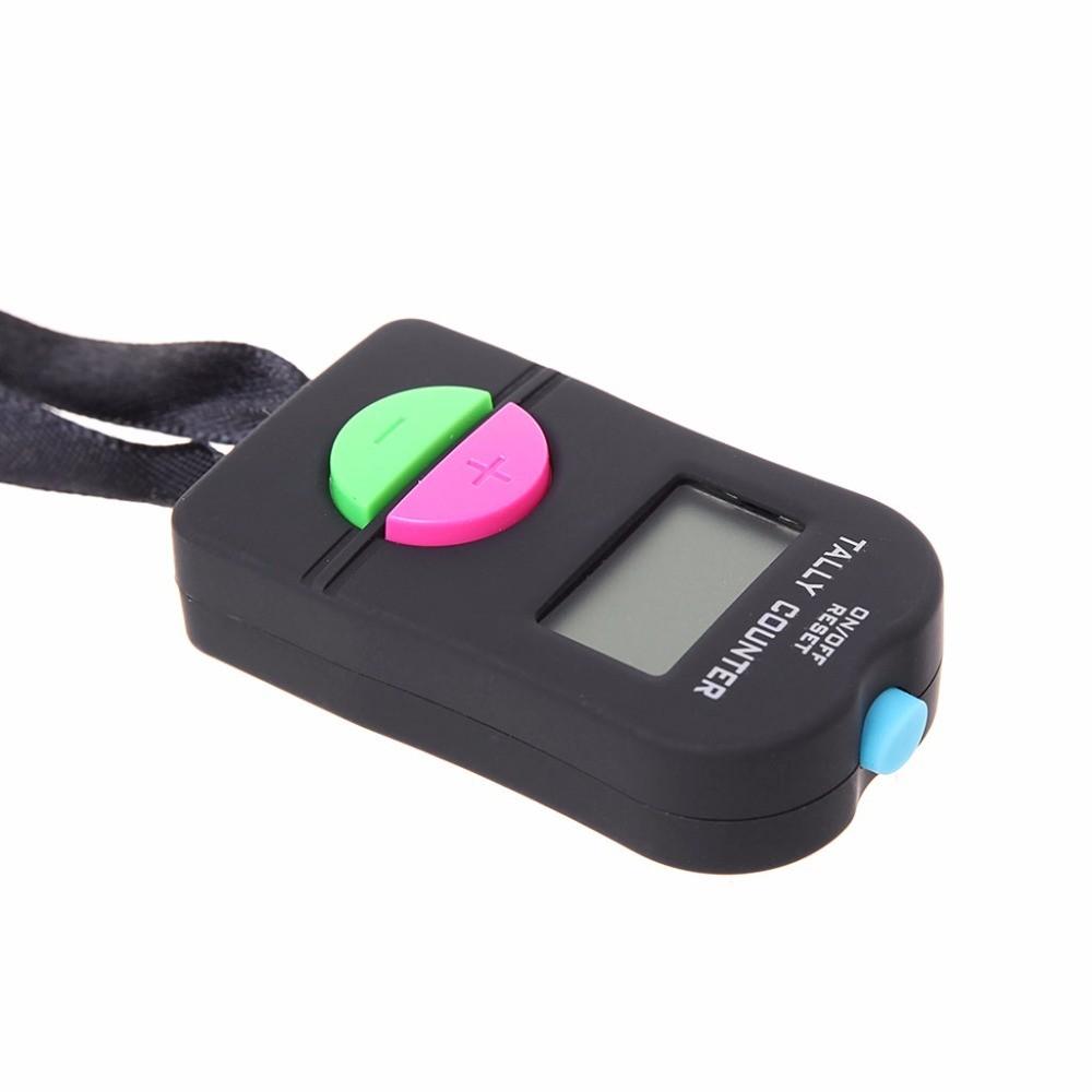 Digital Tally Counter Electronic Hand Held Clicker Sports Manual Clicker