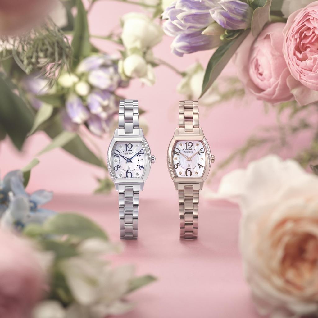 Seiko Watch Lucia Happy Collection SSWA015 Silver Watch Women's