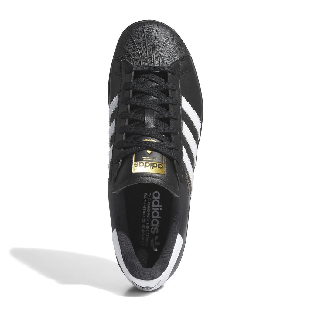 Adidas Кроссовки Superstar Spikeless Golf Black White Unisex Core-Black Cloud-White Gold-Metallic IE6053