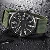 Montre Homme XINEW Brand Students Watches Men Boys Fashion Nylon Band Simple Date Quartz Watch Reloj Hombre Relogio Masculino
