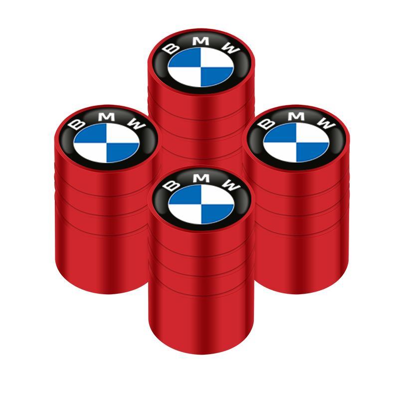 For BMW M X1 X3 Q8868 4pcs Car Wheel Tire Valves Tyre Air Caps Case For BMW M Power Performance F10 F31 E36 E39 E87 E90 X5 Car interior stickers