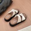 Retro slippers women's spring and summer new casual slippers thick-soled women's fashion