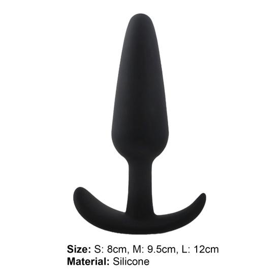 Силиконовая гигиеническая анальная пробка, приятная для кожи, гладкая поверхность, Анальная пробка в форме крючка для лодки для пар