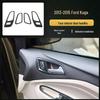 Наклейки навигационной консоли из углеродного волокна 13-15 Kuga - Стиль персикового дерева