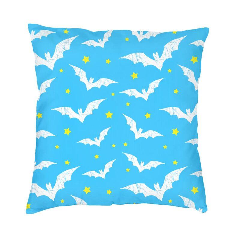 Наволочка с летучей мышью вампира, украшение дома, Хэллоуин, готическая оккультная ведьма, скандинавский чехол для подушки, автомобильный двусторонний наволочка с принтом