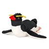 Calorata Rockhopper Penguin Plush Toy Realistic Penguin Animal Toy Doll Gift Present Birthday Christmas Present (Swimming Parent/Soft Touch) (Twice