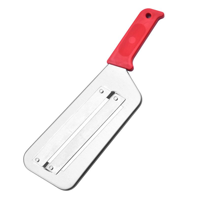 Слайсер для капусты Слайсер для лука Нож Двойное лезвие для нарезки Овощерезка Нарезка Кухонный нож Очиститель для рыбьей чешуи Нож Кухня