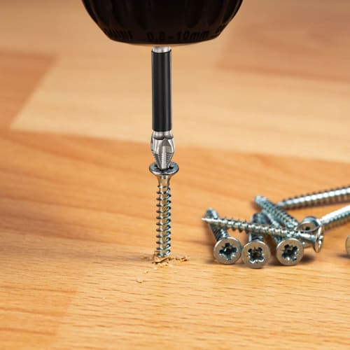 uxcell 2-Piece Phillips Bit Driver Bit, PH2, 70mm Long, Hex Shank, Strong Magnetic Bit, Non-Slip, for Electric Screwdrivers, Silver