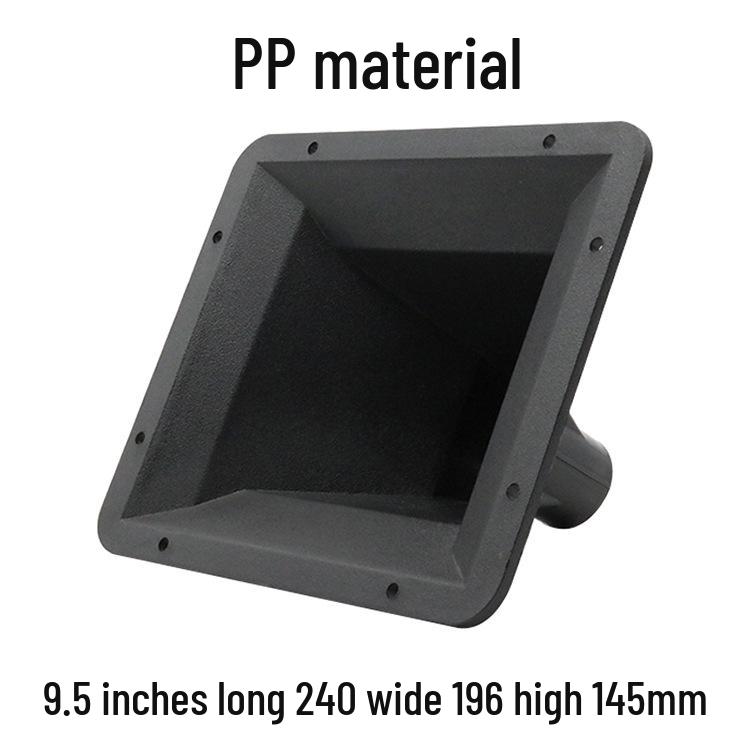 4-14 inch Speaker Tweeter Horn Driver Flat/Screw Mouth Plastic Horn