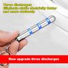 Portable Car Anti-Static Keychain Static Rod Electrostatic Discharger Antistatic Rod Keyring Car Supplies Car Accessories