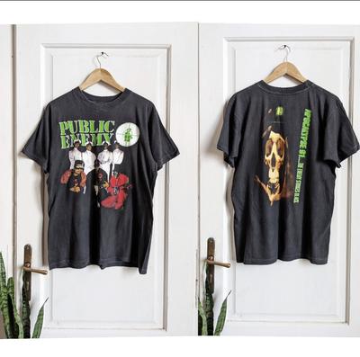 Винтажная футболка Public Enemy Merch Apocalypse 1991