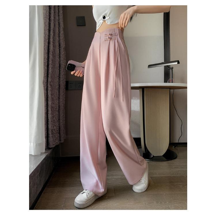 Стильные и удобные льняные широкие женские брюки с высокой талией, идеальные для лета