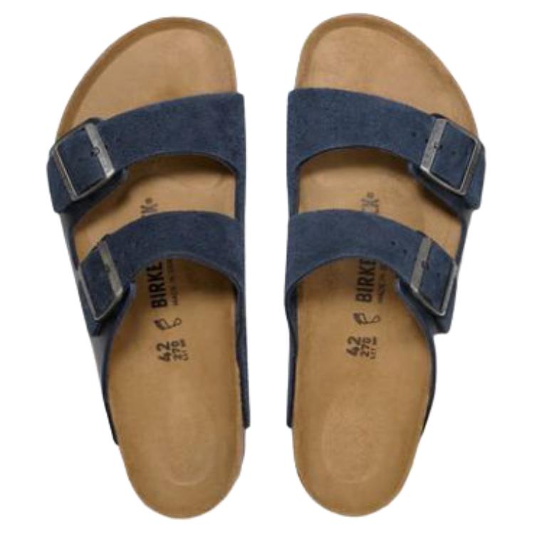 Birkenstock Мужские шлепанцы Arizona EVA Сине-морской Обычный Свободная посадка 1030674