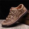 Мужская кожаная обувь ручной работы Удобные повседневные кроссовки для ходьбы Мужские лоферы Горячая распродажа Обувь для вождения в отпуске Большой размер 38-48