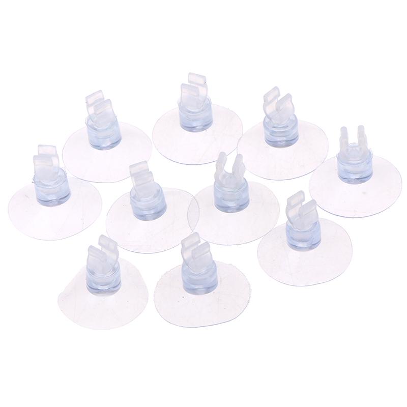 10* Aquarium Fish Tank Suction Cup Sucker Holders For Air Line Tube Hose Pump