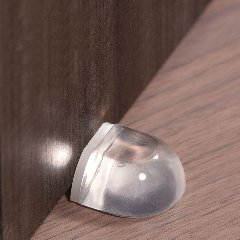 Скрытый Противоударный Сильная Присоска Прозрачный Напольный Держатель Упор для Двери Настенные Протекторы Стопор для Двери