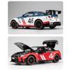 1/22 Scale Nissan GTR Alloy Car Model with Lights and Sounds, Ultimate Racing Replica for Kids' Room Display & Play, Collectible Toy Car