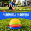5PCS Half Dome Training Cones Bowl Shaped Field Markers Portable Soccer Marker Discs  Team Drills