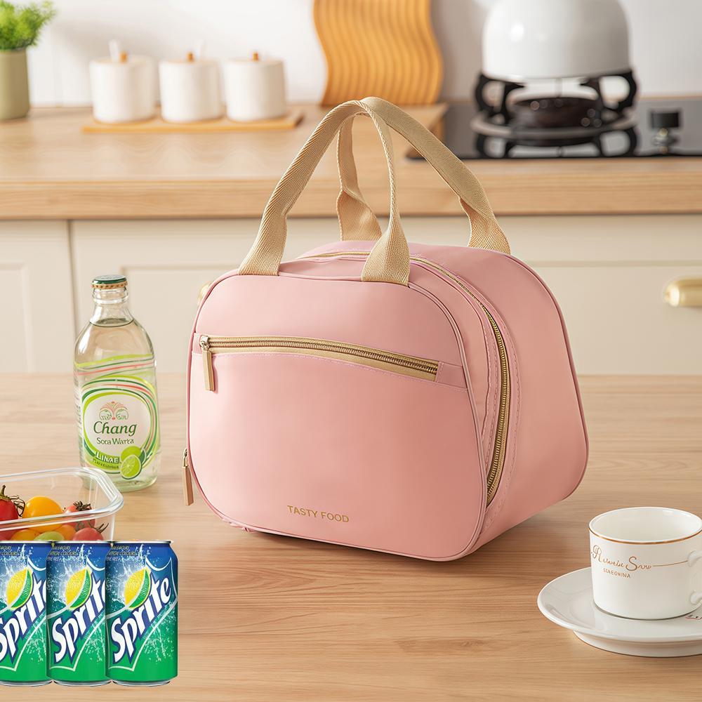 Сумка-тоут для ланч-бокса, сумка для ланч-бокса, брать сумку для ланча на работу и в школу. Незаменимая утепленная сумка-ланч для путешествий.zwq