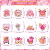 Happy Mother's Day Hanging Swirls Hearts Pattern Desktop Ornament Holiday Banner  Party DIY Decor