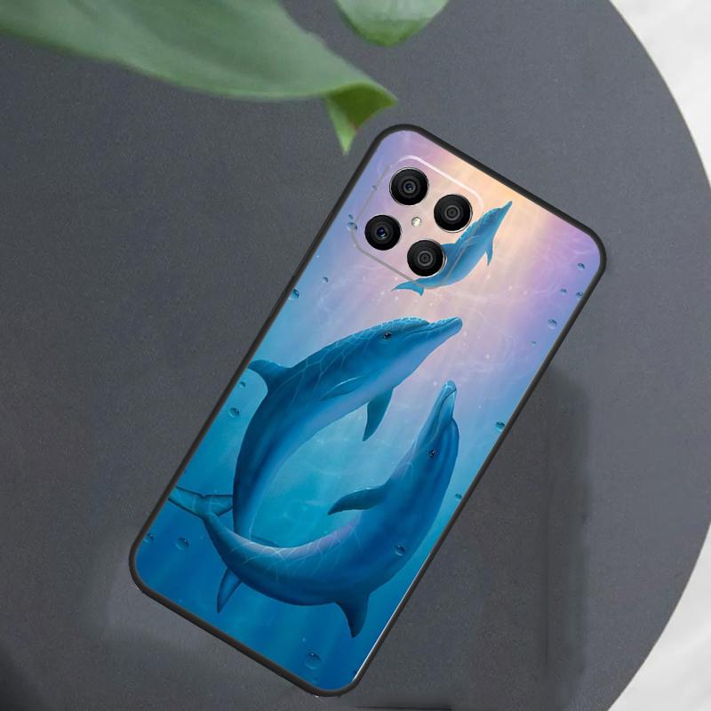 Чехол Ocean Dolphin Для Honor Magic 7 Lite 6 5 8 Pro Для Honor 200 400 70 90 X8c X8b X9a X9b X9c X9d Win RT